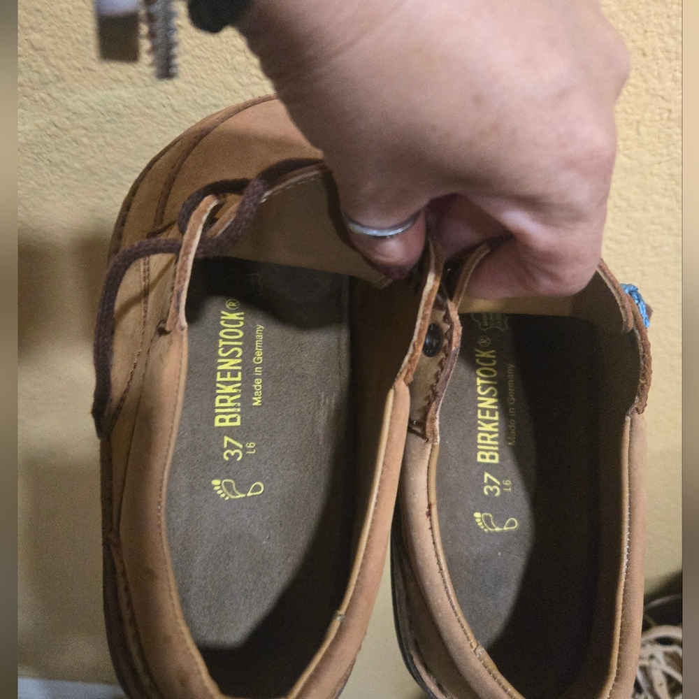 Birkenstock Brown Leather Loaufsohle Alsa Schaum View 4